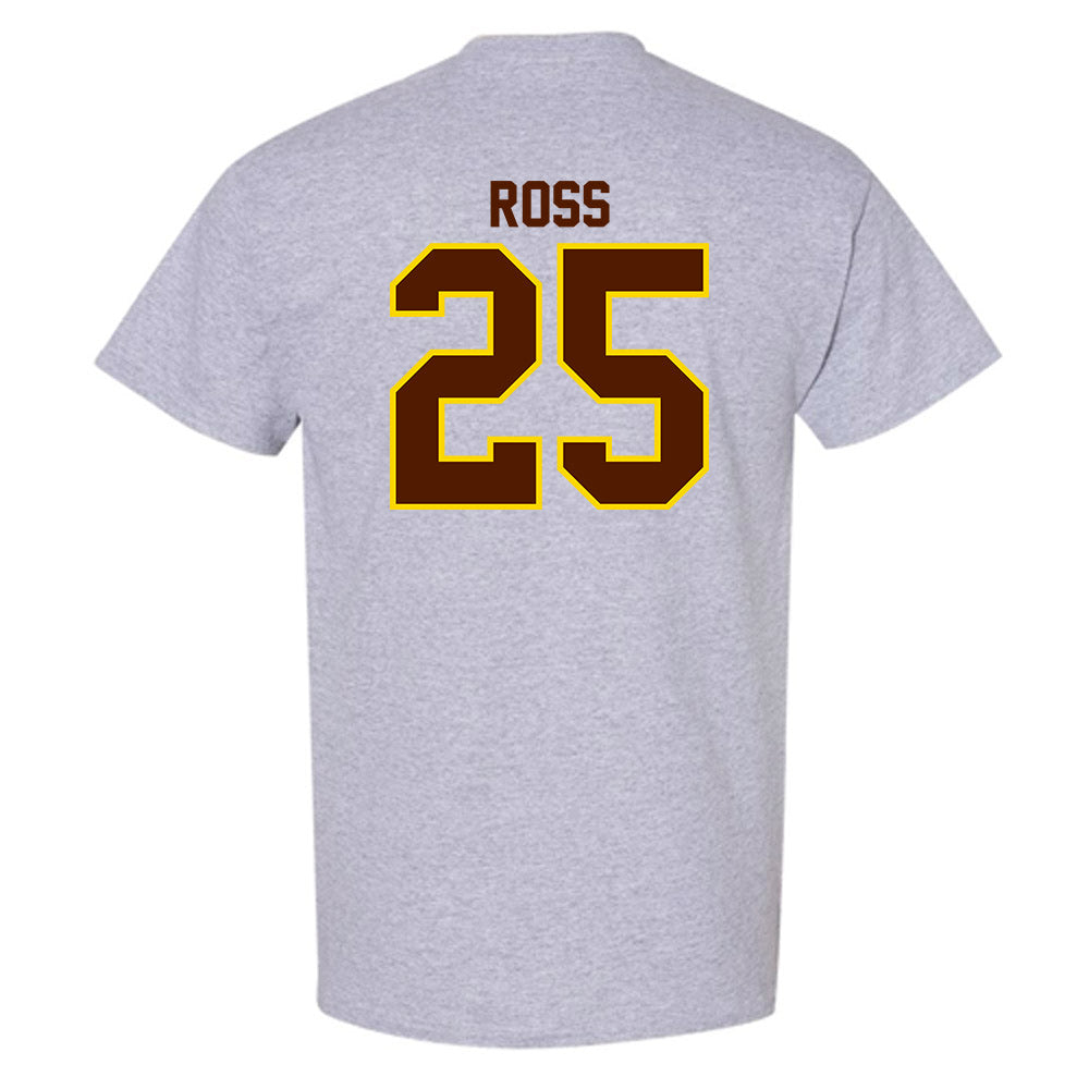 Western Michigan - NCAA Baseball : Jake Ross - Classic Shersey T-Shirt-1