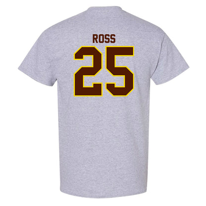 Western Michigan - NCAA Baseball : Jake Ross - Classic Shersey T-Shirt-1