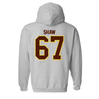 Western Michigan - NCAA Football : Trevor Shaw - Classic Shersey Hooded Sweatshirt-1