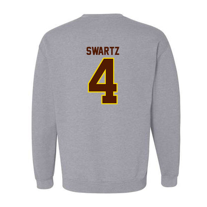 Western Michigan - NCAA Men's Basketball : Brady Swartz - Classic Shersey Crewneck Sweatshirt-1