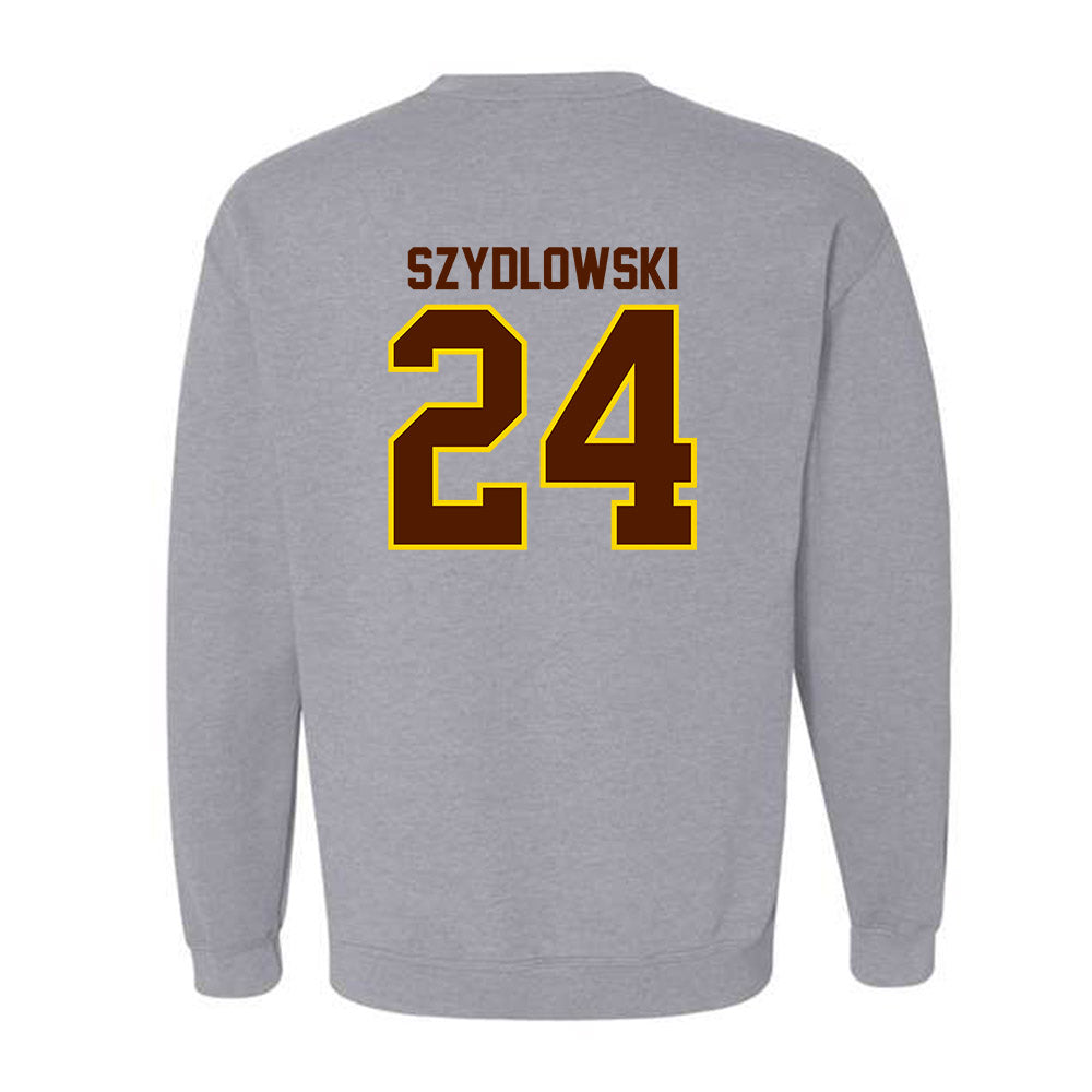 Western Michigan - NCAA Men's Ice Hockey : Garrett Szydlowski - Classic Shersey Crewneck Sweatshirt-1