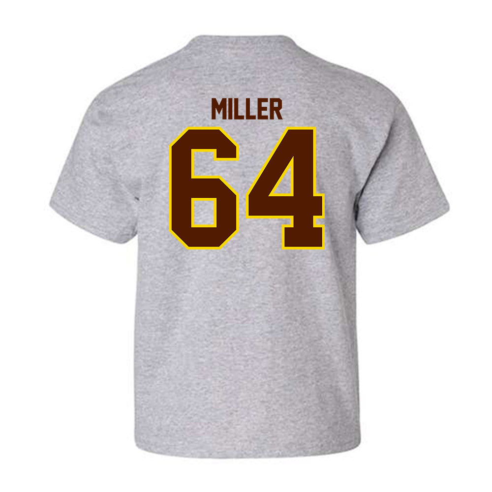Western Michigan - NCAA Football : Nolan Miller - Classic Shersey Youth T-Shirt-1