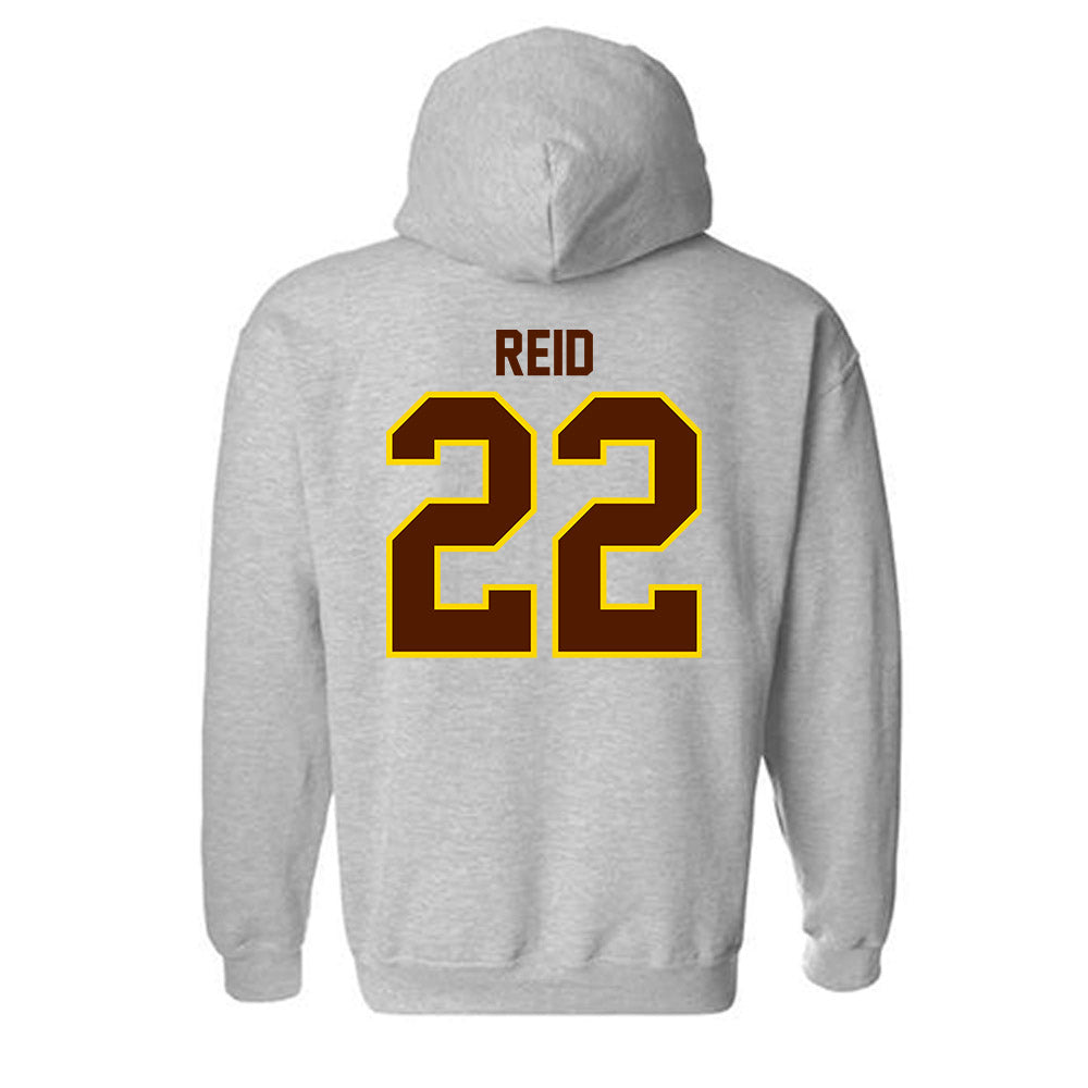 Western Michigan - NCAA Football : Jayquan Reid - Classic Shersey Hooded Sweatshirt-1