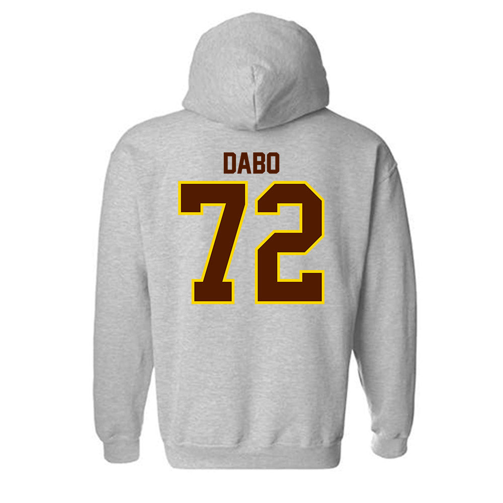 Western Michigan - NCAA Football : Gavin Dabo - Classic Shersey Hooded Sweatshirt-1