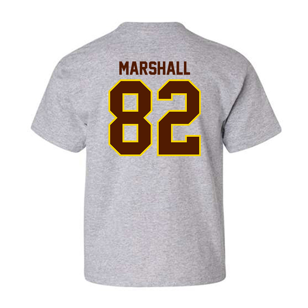 Western Michigan - NCAA Football : Terence Marshall - Classic Shersey Youth T-Shirt-1