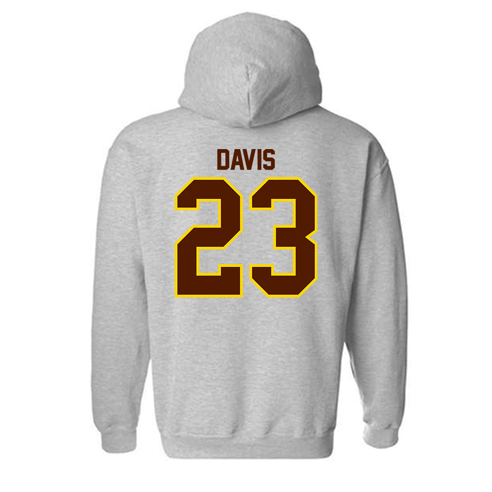Western Michigan - NCAA Football : Jayden Davis - Classic Shersey Hooded Sweatshirt-1