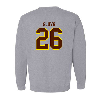 Western Michigan - NCAA Men's Ice Hockey : Jamison Sluys - Classic Shersey Crewneck Sweatshirt-1