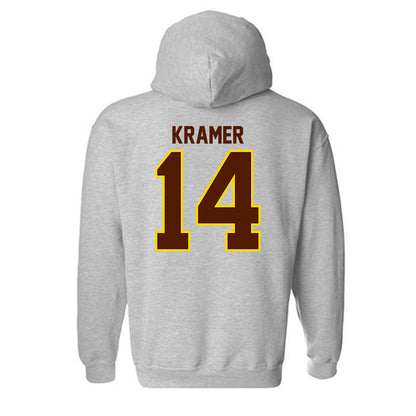 Western Michigan - NCAA Men's Ice Hockey : Brian Kramer - Classic Shersey Hooded Sweatshirt-1