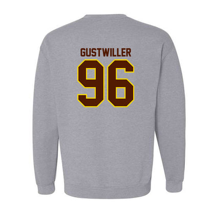 Western Michigan - NCAA Football : Dalton Gustwiller - Classic Shersey Crewneck Sweatshirt-1