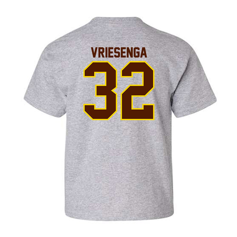 Western Michigan - NCAA Baseball : Zach Vriesenga - Classic Shersey Youth T-Shirt-1