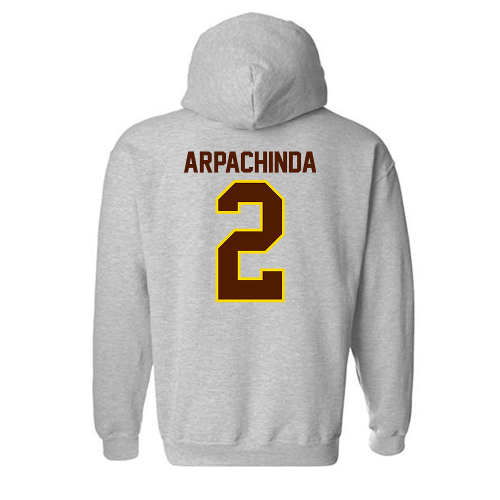 Western Michigan - NCAA Men's Soccer : Braxton Arpachinda - Classic Shersey Hooded Sweatshirt-1