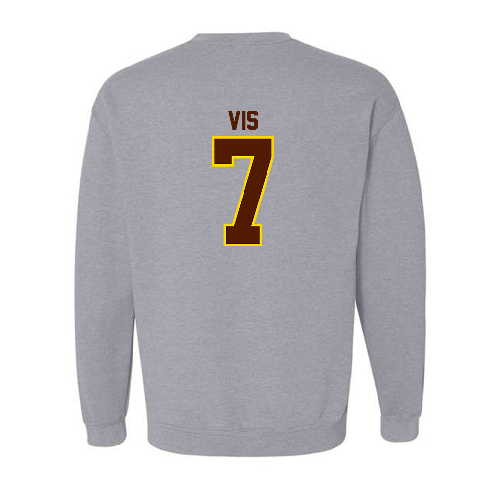 Western Michigan - NCAA Men's Basketball : Carson Vis - Classic Shersey Crewneck Sweatshirt-1