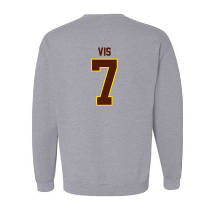 Western Michigan - NCAA Men's Basketball : Carson Vis - Classic Shersey Crewneck Sweatshirt-1