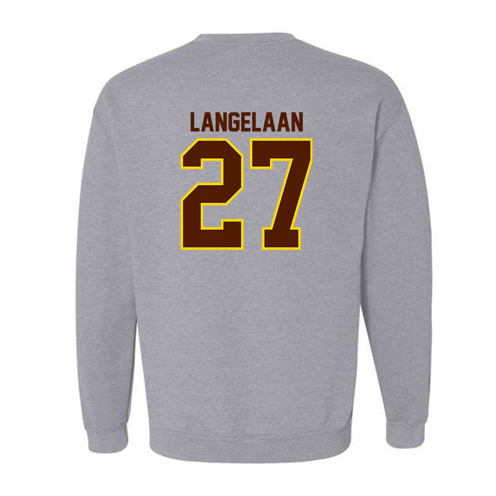 Western Michigan - NCAA Women's Soccer : Brianna Langelaan - Classic Shersey Crewneck Sweatshirt-1