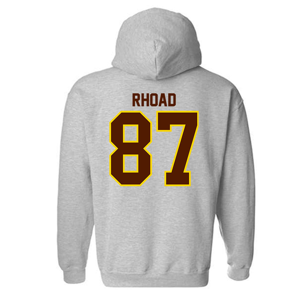 Western Michigan - NCAA Football : Brady Rhoad - Classic Shersey Hooded Sweatshirt-1