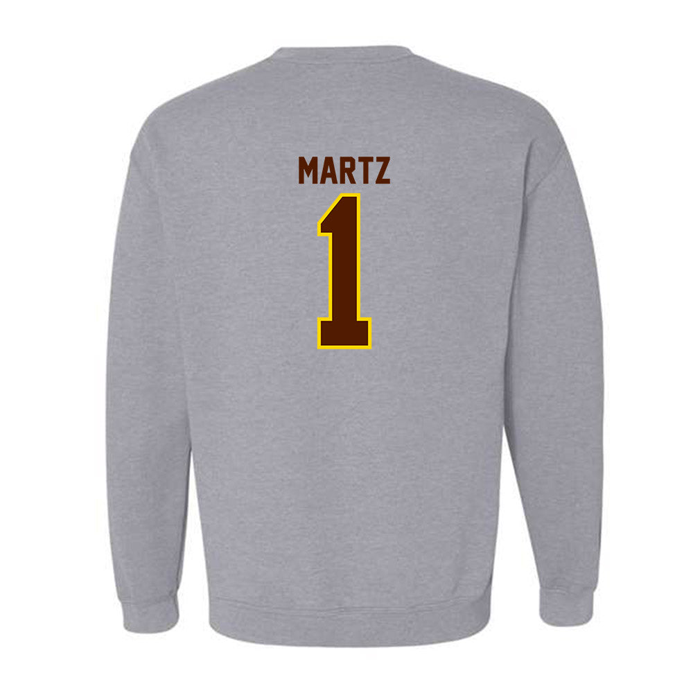 Western Michigan - NCAA Softball : Corinne Martz - Classic Shersey Crewneck Sweatshirt-1