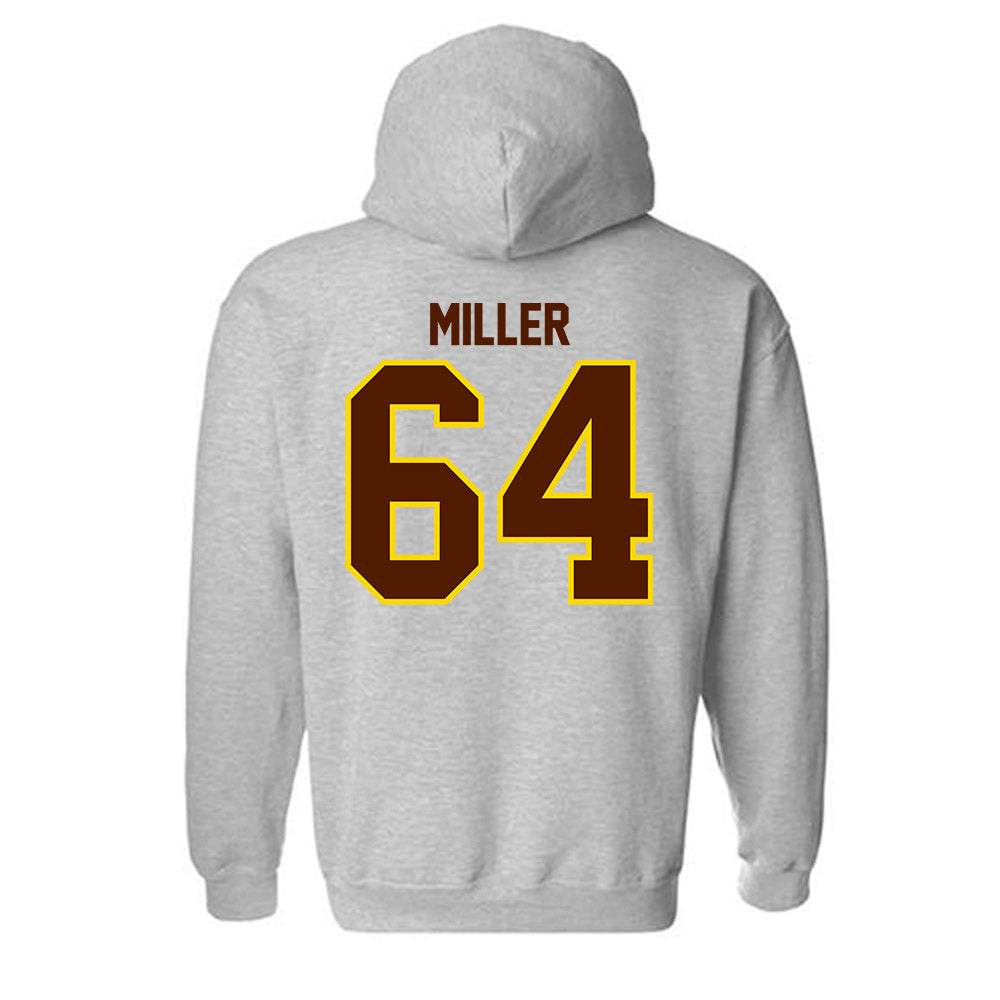 Western Michigan - NCAA Football : Nolan Miller - Classic Shersey Hooded Sweatshirt-1