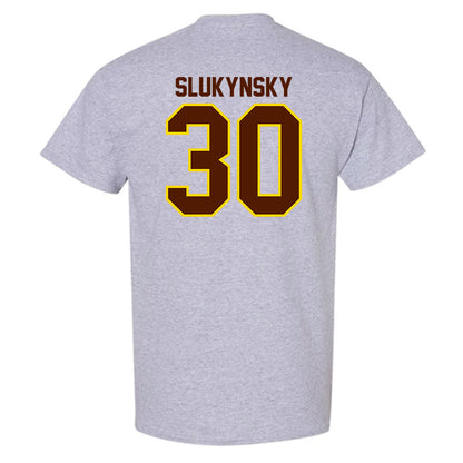 Western Michigan - NCAA Men's Ice Hockey : Hampton Slukynsky - Classic Shersey T-Shirt-1