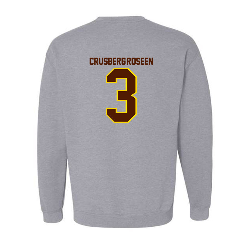 Western Michigan - NCAA Men's Ice Hockey : Cole Crusberg-Roseen - Classic Shersey Crewneck Sweatshirt-1