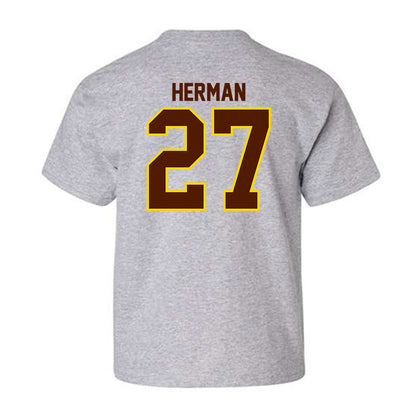 Western Michigan - NCAA Softball : Hannah Herman - Classic Shersey Youth T-Shirt-1