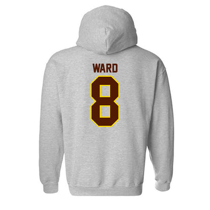 Western Michigan - NCAA Men's Basketball : Hudson Ward - Classic Shersey Hooded Sweatshirt-1