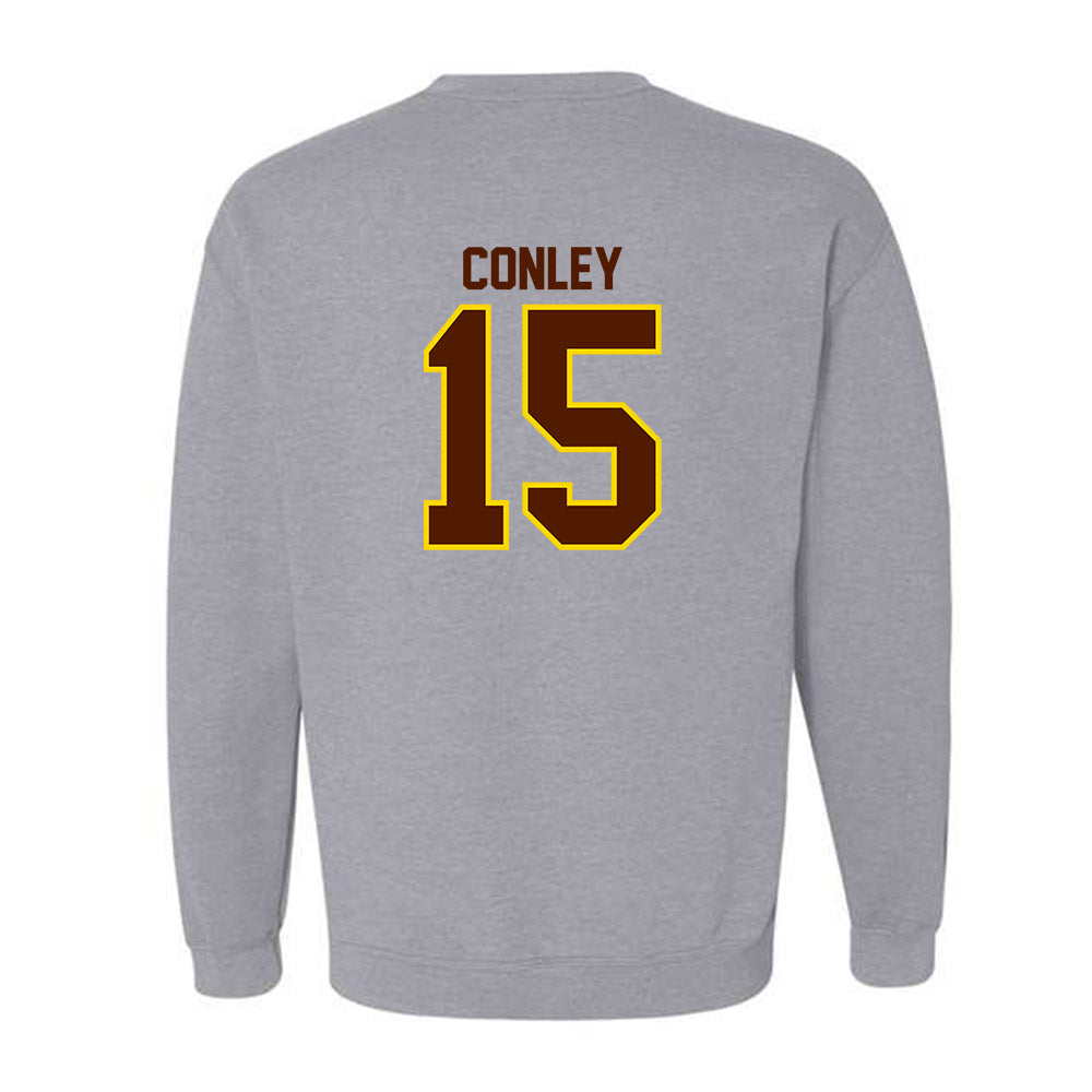 Western Michigan - NCAA Football : Cade Conley - Classic Shersey Crewneck Sweatshirt-1