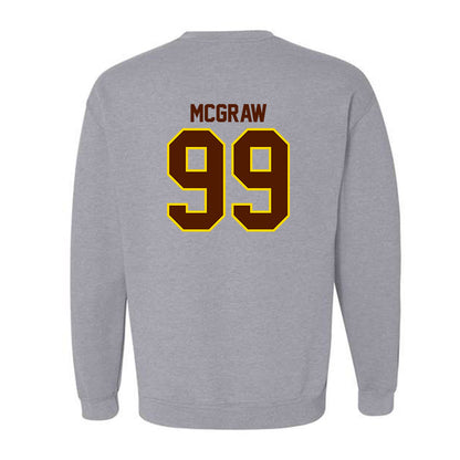 Western Michigan - NCAA Football : Rodney McGraw - Classic Shersey Crewneck Sweatshirt-1