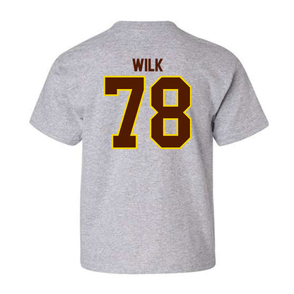 Western Michigan - NCAA Football : Jacob Wilk - Classic Shersey Youth T-Shirt-1