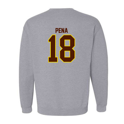 Western Michigan - NCAA Baseball : Diego Pena - Classic Shersey Crewneck Sweatshirt-1