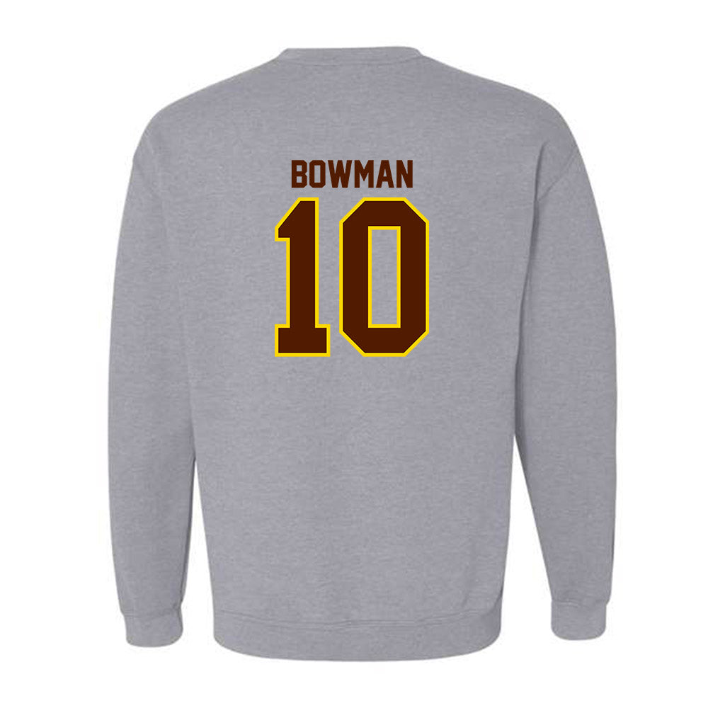Western Michigan - NCAA Women's Soccer : Sophia Bowman - Classic Shersey Crewneck Sweatshirt-1