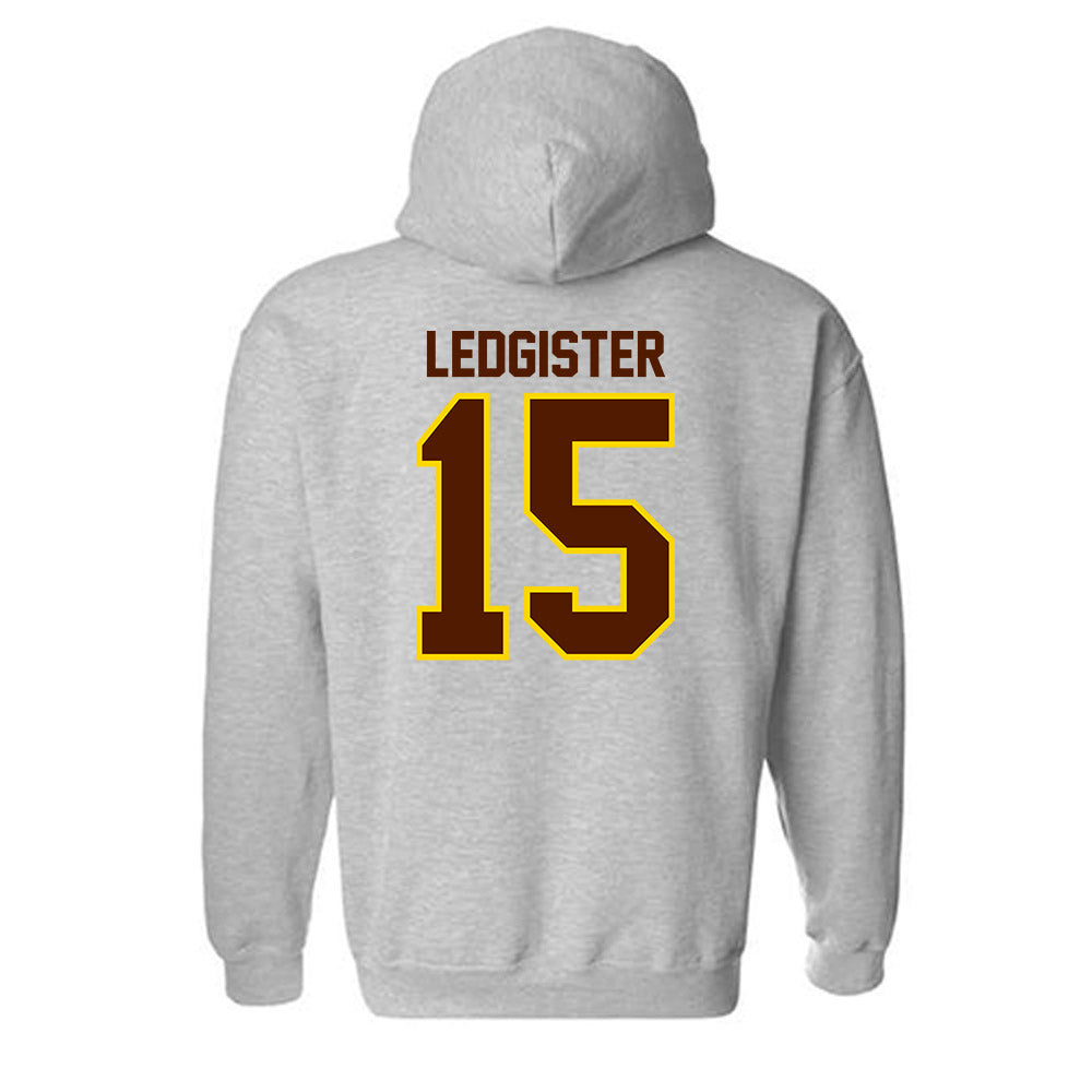 Western Michigan - NCAA Football : Fitzroy Ledgister - Classic Shersey Hooded Sweatshirt-1