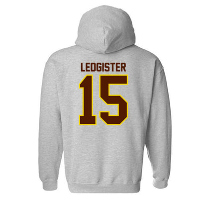 Western Michigan - NCAA Football : Fitzroy Ledgister - Classic Shersey Hooded Sweatshirt-1