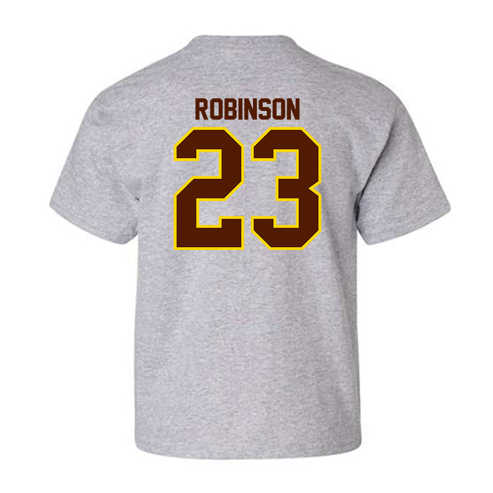 Western Michigan - NCAA Football : Larry Robinson - Classic Shersey Youth T-Shirt-1