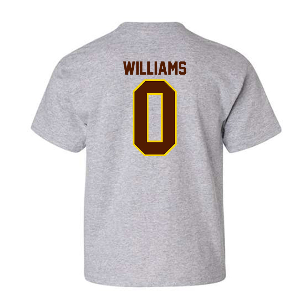 Western Michigan - NCAA Football : Talique Williams - Classic Shersey Youth T-Shirt-1