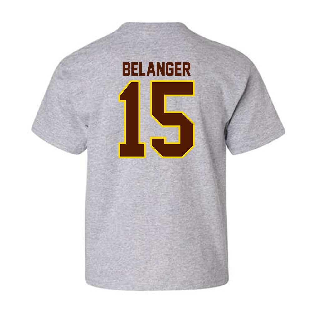 Western Michigan - NCAA Men's Soccer : Stephen Belanger - Classic Shersey Youth T-Shirt-1