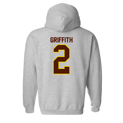 Western Michigan - NCAA Men's Basketball : Jalen Griffith - Classic Shersey Hooded Sweatshirt-1