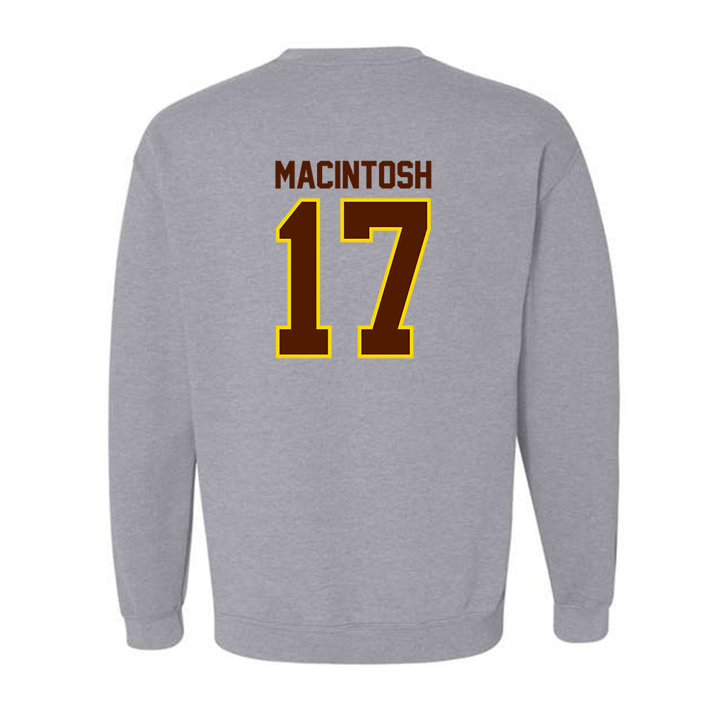 Western Michigan - NCAA Women's Volleyball : Lizzie MacIntosh - Classic Shersey Crewneck Sweatshirt-1
