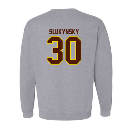 Western Michigan - NCAA Men's Ice Hockey : Hampton Slukynsky - Classic Shersey Crewneck Sweatshirt-1