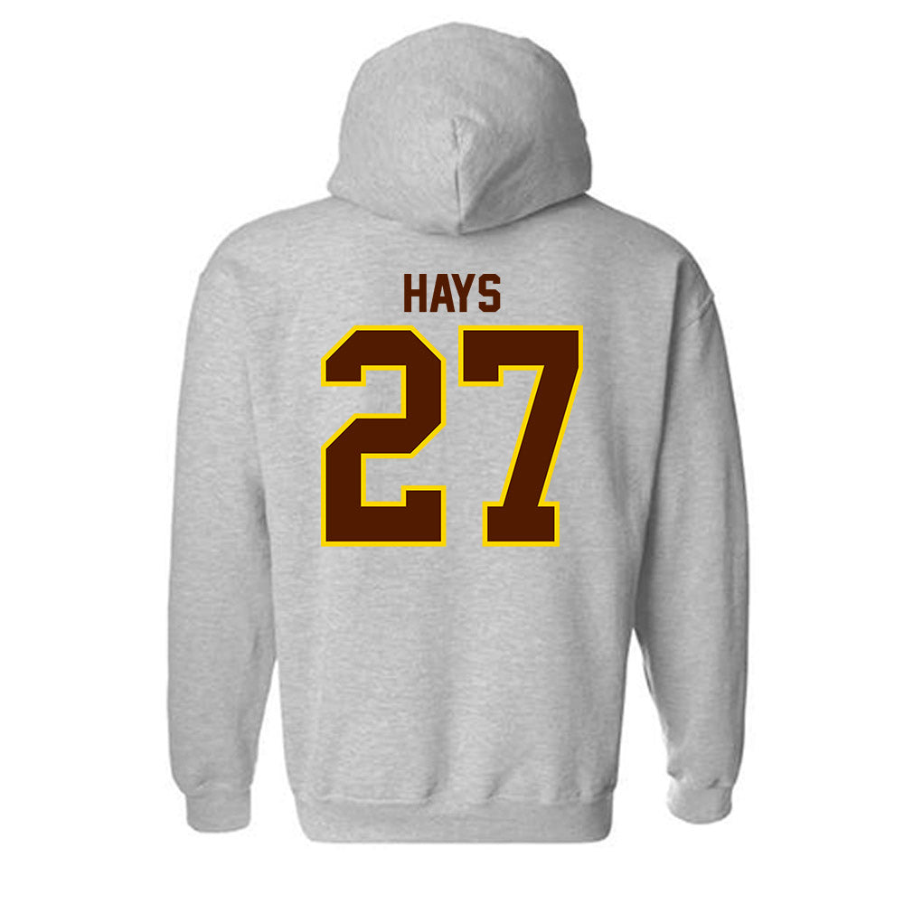 Western Michigan - NCAA Football : JR Hays - Classic Shersey Hooded Sweatshirt