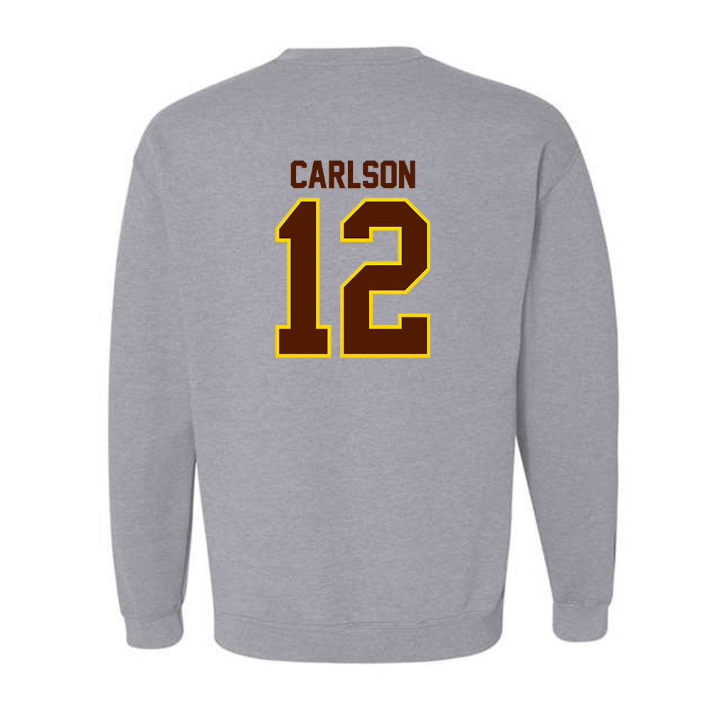 Western Michigan - NCAA Women's Basketball : Alli Carlson - Classic Shersey Crewneck Sweatshirt-1