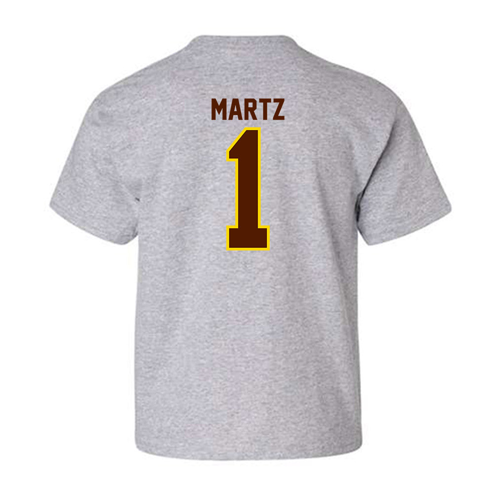 Western Michigan - NCAA Softball : Corinne Martz - Classic Shersey Youth T-Shirt-1