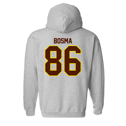Western Michigan - NCAA Football : Blake Bosma - Classic Shersey Hooded Sweatshirt-1