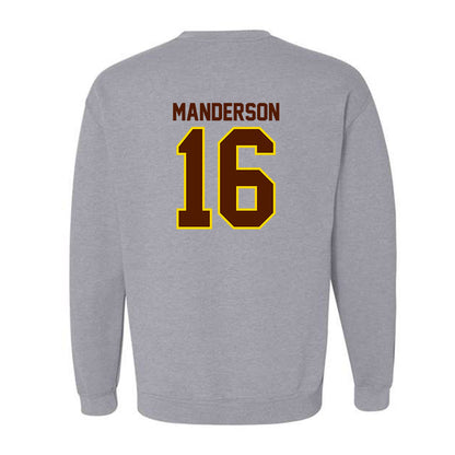 Western Michigan - NCAA Women's Soccer : Jaida Manderson - Classic Shersey Crewneck Sweatshirt-1