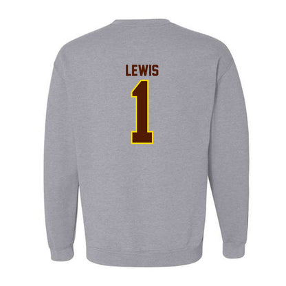 Western Michigan - NCAA Men's Basketball : Trey Lewis - Classic Shersey Crewneck Sweatshirt-1