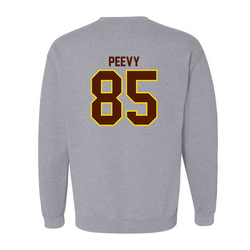 Western Michigan - NCAA Football : Braden Peevy - Classic Shersey Crewneck Sweatshirt-1
