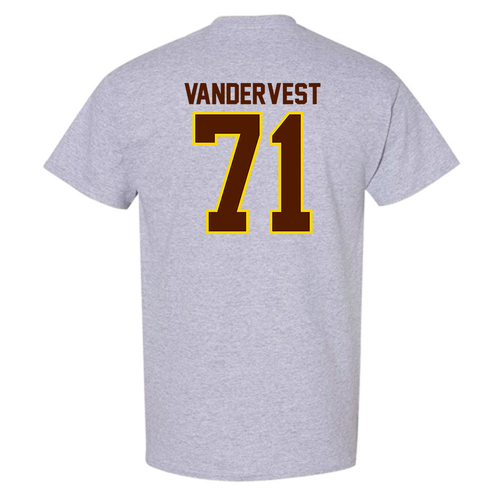 Western Michigan - NCAA Football : Adam Vandervest - Classic Shersey T-Shirt-1