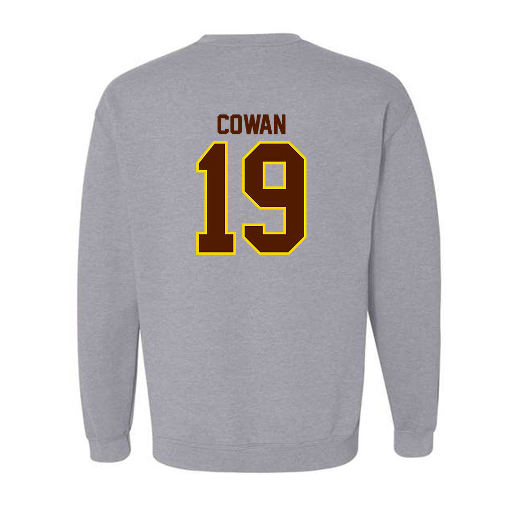 Western Michigan - NCAA Men's Ice Hockey : Bobby Cowan - Classic Shersey Crewneck Sweatshirt-1