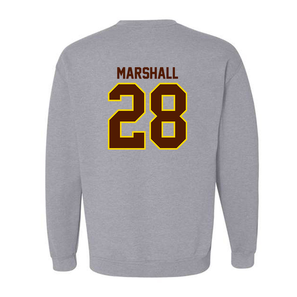 Western Michigan - NCAA Baseball : Trevor Marshall - Classic Shersey Crewneck Sweatshirt-1