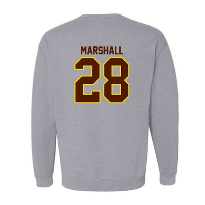 Western Michigan - NCAA Baseball : Trevor Marshall - Classic Shersey Crewneck Sweatshirt-1