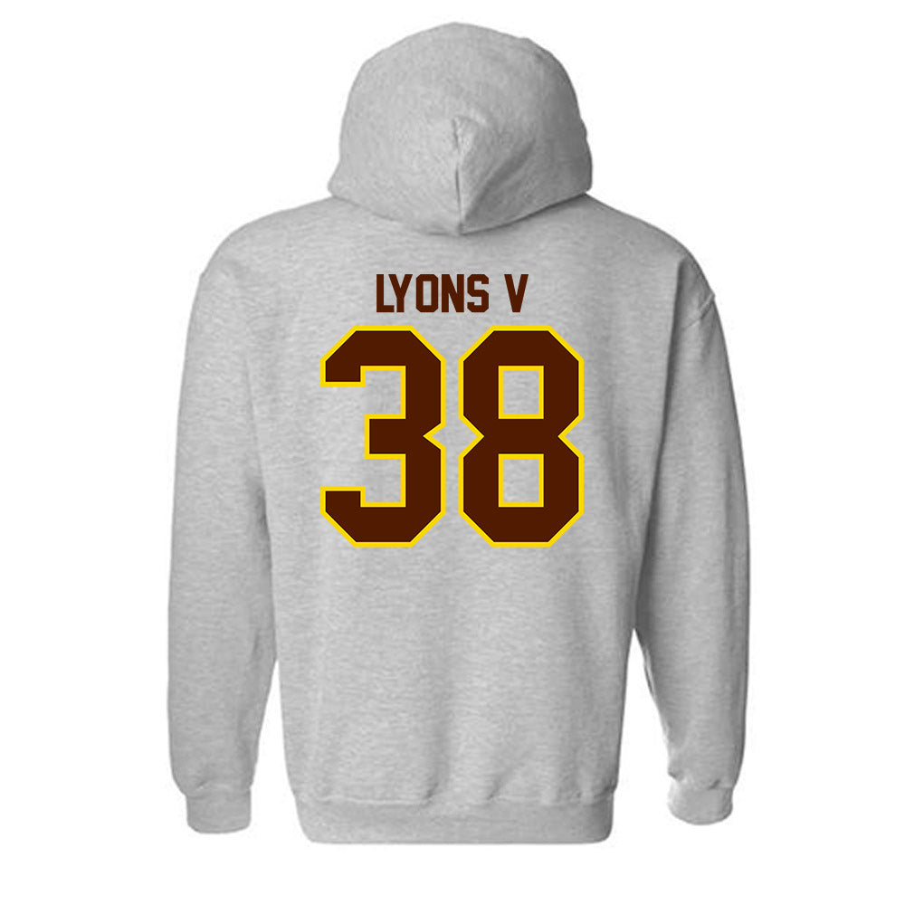 Western Michigan - NCAA Football : Spencer Lyons V - Classic Shersey Hooded Sweatshirt-1